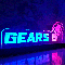 Luminária Gears 5 2 cores