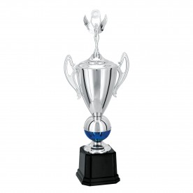 Troféu Prata Azul 76cm