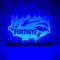 Luminária Fortnite (azul)