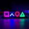 Luminária horizontal Botões Playstation