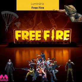 Luminária Free Fire