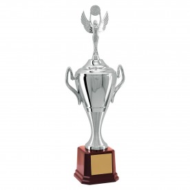 Troféu Vencedor Prateado 52cm