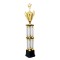 Troféu Campeão Dourado e Prata 135cm