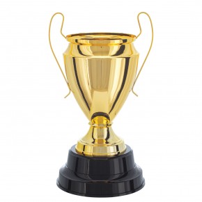 Taça Metal Dourada 40cm