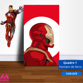 Quadro Homem de Ferro 1