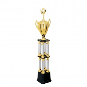 Troféu Campeão Dourado e Prata 126cm