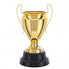 Taça Metal Dourada 40cm