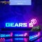 Luminária Gears 5 2 cores