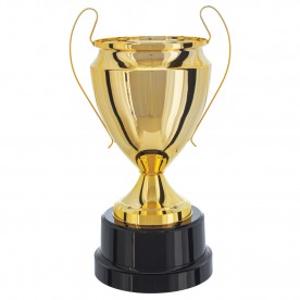 Taça Metal Dourada 58cm