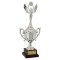 Troféu Vencedor Prateado 30cm