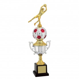 Troféu Goleiro e bola 39cm