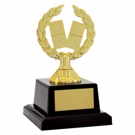 TROFÉU DOMINÓ 17CM