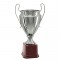 Taça Metal Prata 42cm