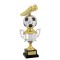 Troféu Futebol com Chuteira e bola 29cm