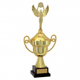 Troféu Vencedor Dourado 33cm