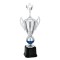 Troféu Prata Azul 76cm
