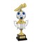 Troféu Futebol com Chuteira 29cm