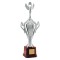 Troféu Vencedor Prateado 43cm