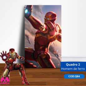 Quadro Homem de Ferro 2