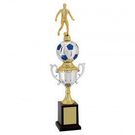 Troféu Futebol com Jogador 43cm