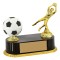 Troféu Goleiro e Bola com 19cm