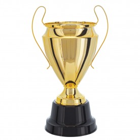 Taça Metal Dourada 47cm