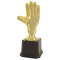 Troféu Luva Dourada 32cm
