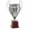 Taça Metal Prata 48cm